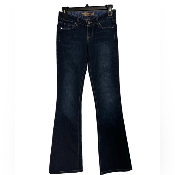 PAIGE Denim - Paige Laurel Canyon dark‎ wash boot cut jeans size 24.